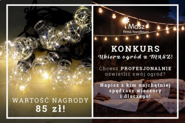 Konkurs "Ubierz ogród z MASZ"