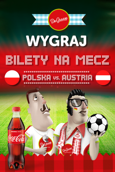 Konkurs "Kibicuj z Da Grasso i Coca-Cola 3"