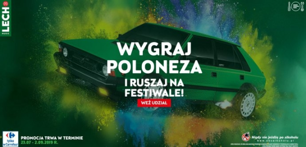 Konkurs "Wygraj Poloneza i ruszaj na festiwale!" 18+ Carrefour