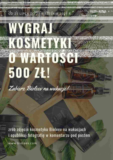 Konkurs fotograficzny: Wygraj kosmetyki Bioleev o wartości 500 zł!
