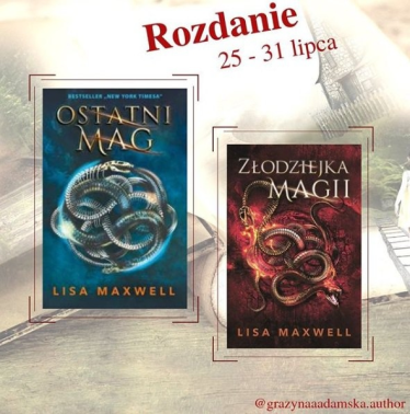 Wygraj książki "Ostatni mag" i "Złodziejka magii"