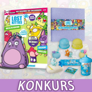 Wygraj pierwszy numer czasopisma Lost Kitties, koci "Bezdatownik"