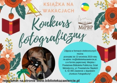 Konkurs "Książka na wakacjach"