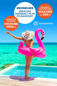 Konkurs fotograficzny "Dmuchaj materac i płyn po nagrody"