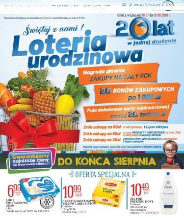 Radom: Loteria "Świętuj z nami 20 lat E.Leclerc"