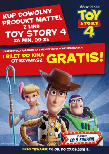 Konkurs "Toy Story 4" Carrefour