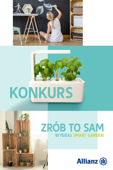 Wygraj inteligentną doniczkę "Mój dom z Allianz"