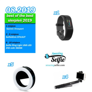 Konkurs "Amazingselfie - najlepsze selfie miesiąca - sierpień 2019"