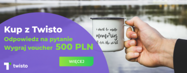 Konkurs "Kup z Twisto, odpowiedz na pytanie i wygraj voucher na zakupy"