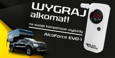Wygraj profesjonalny alkomat AlcoForce EVO-1 godz. 21