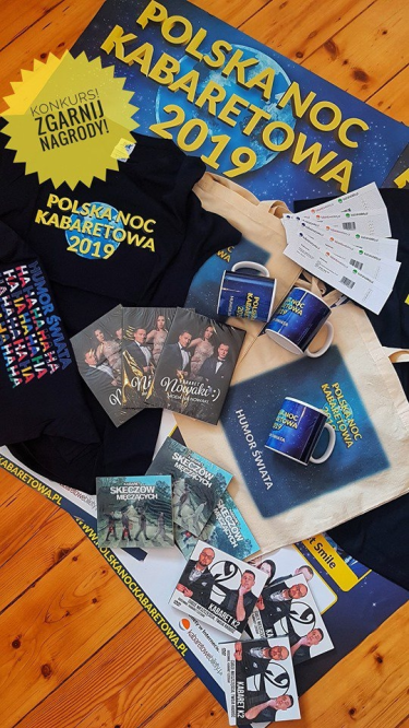 Wygraj bilety na Polską Noc Kabaretową i gadżety