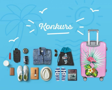 Wygraj superlekką walizkę Flaming