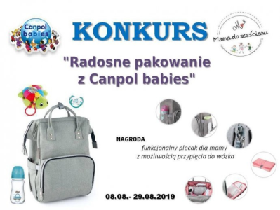 Konkurs "Radosne pakowanie z Canpol babies"