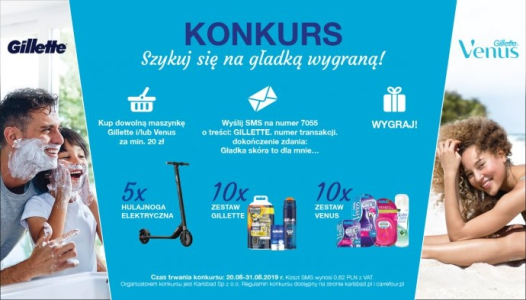 Konkurs "Szykuj się na gładką wygraną!" Carrefour