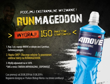 Konkurs "4MOVE RUNMAGEDDON" Carrefour