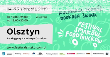 Olsztyn: Wygraj darmowe jedzenie podczas festiwalu foodtrucków! do godz. 15:00