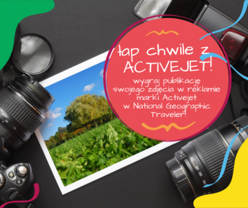 Konkurs fotograficzny "Łap wakacyjne chwile z Activejet" do godz. 14:00