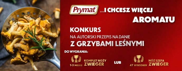 Konkurs "Prymat: I CHCESZ WIĘCEJ... AROMATU"