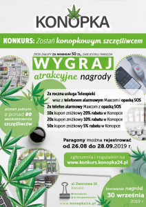 Konkurs "Zostań konopkowym szczęśliwcem"