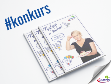 Foto konkurs Mlekpol - Wygraj książkę Kasi Bosackiej