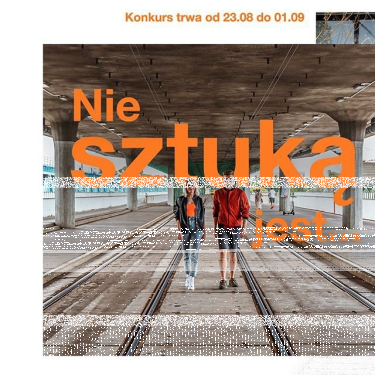 Konkurs fotograficzny "Nie sztuką jest..."