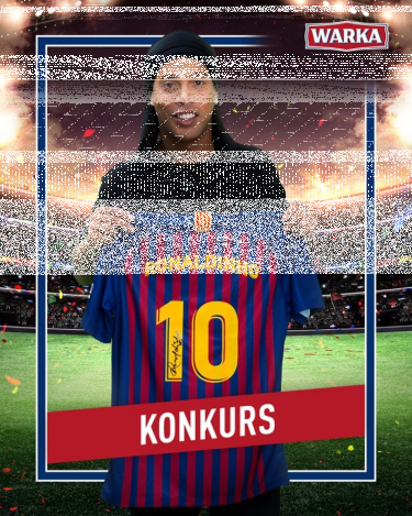 Konkurs "Najlepsze wspomnienie meczu Ronaldinho" do godz. 14:00