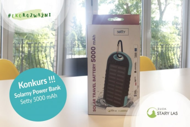 Wygraj Solarny Power bank Setty