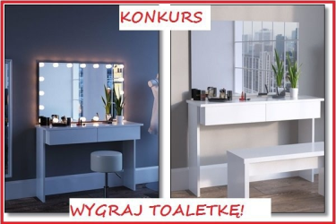 Wygraj toaletkę od kochamymeble