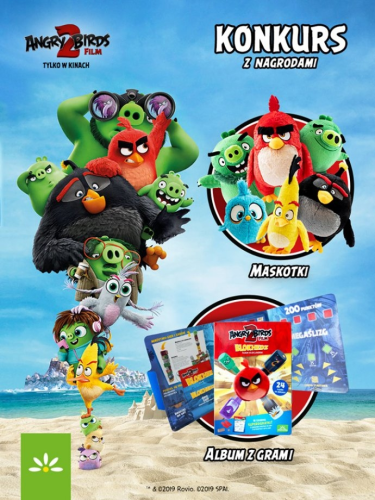 Konkurs plastyczny "Angry Birds w Stokrotce"