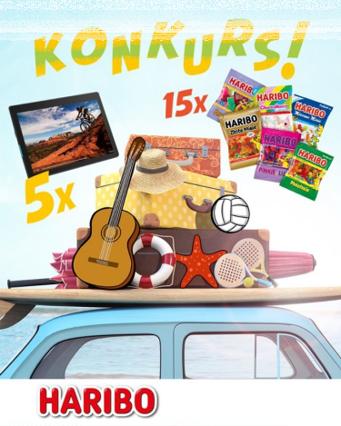 Konkurs "Ostatnie dni wakacji z Haribo" Biedronka