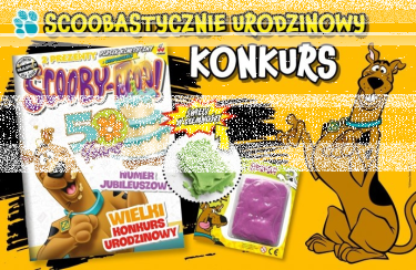 Konkurs "Scoobie Doo" do godz. 12:00