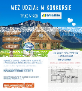 Konkurs "Urządź się z Almette" Lewiatan