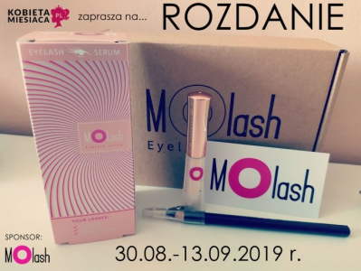 Konkurs "Zgarnij Odżywkę do rzęs oraz Eyeliner od MoLash"