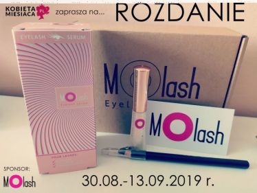 Konkurs "Zgarnij Odżywkę do rzęs oraz Eyeliner od MoLash"