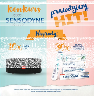 Konkurs "Sensodyne - hit tej jesieni!"