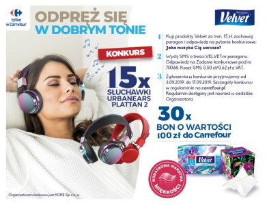 Konkurs "Velvet - W dobrym tonie" Carrefour