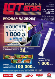 Loteria "Plus 6 Wydrap Nagrodę Sieć" Nasz Sklep