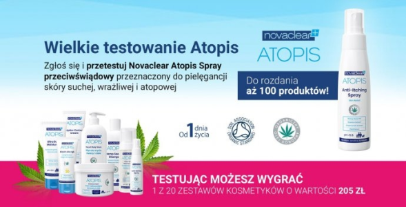 Konkurs "Wielkie testowanie Atopis"