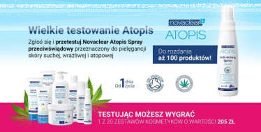Konkurs "Wielkie testowanie Atopis"