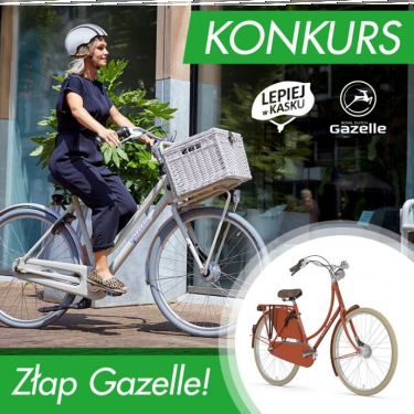 Wygraj stylowy rower Gazelle!