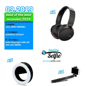 Konkurs "Amazingselfie - najlepsze selfie miesiąca - wrzesień 2019"
