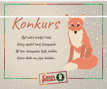 Konkurs "Wierszyk o lisku"