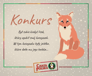Konkurs "Wierszyk o lisku"