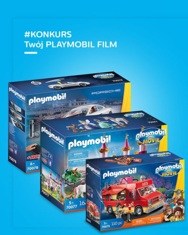 Konkurs filmowy "Twój Playmobile film"