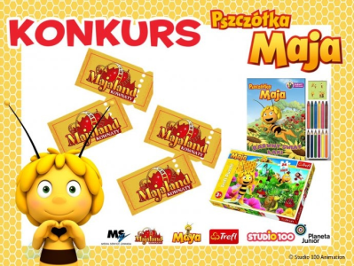 Konkurs "Magiczna przygoda z Pszczółką Mają"