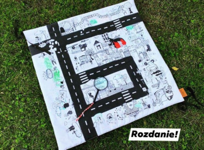 Wygraj matę podłogową MIASTO