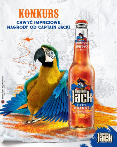 Konkurs "Chwyć nowy smak pirackiej przygody" 18+