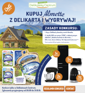 Konkurs "Almette" Delikatesy Centrum