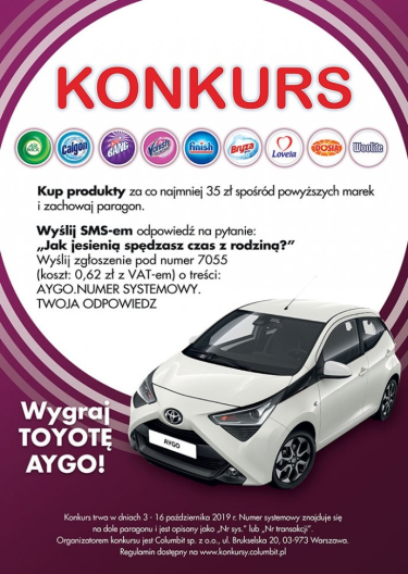 Konkurs "Jedź z rodziną na grzyby" Kaufland