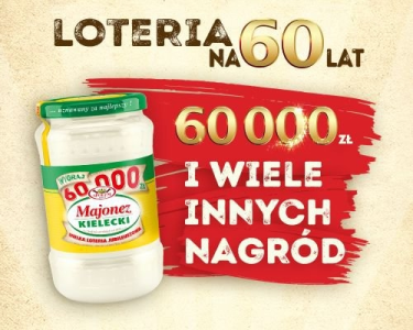 Loteria "Odkryj naszą tradycję - Majonez Kielecki"